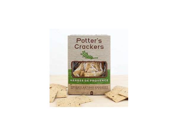 Potter’s crackers herbes de provence ingredients