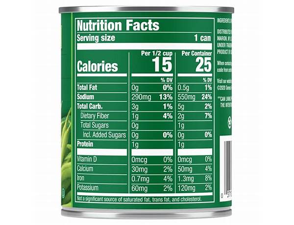 Powder 12.1 oz can 6 count food facts