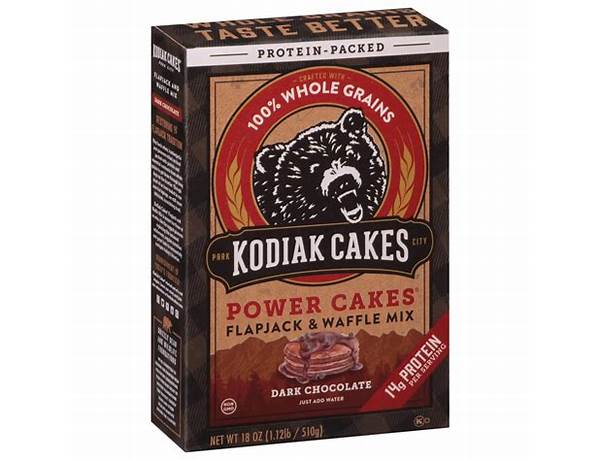 Power cakes flapjack & waffle mix dark chocolate food facts