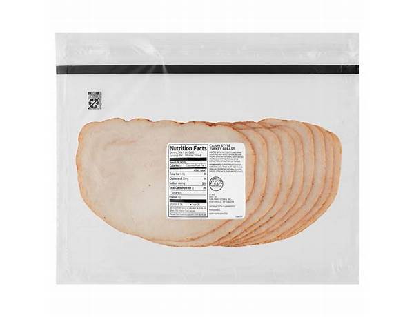 Pre sluce cahun turkey breast food facts