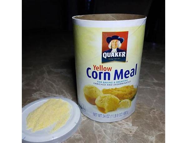 Pre-cooked yellow corn meal food facts