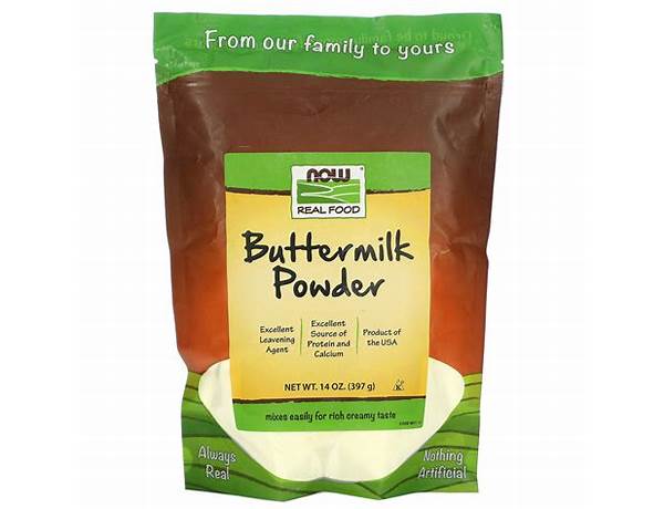 Premium buttermilk powder food facts