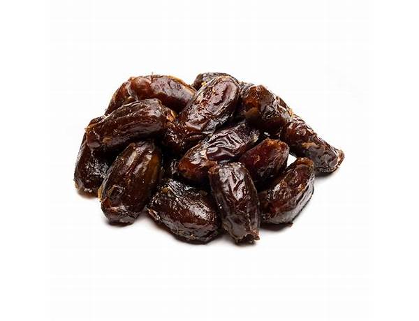 Premium pitted organic dates, deglet noor food facts