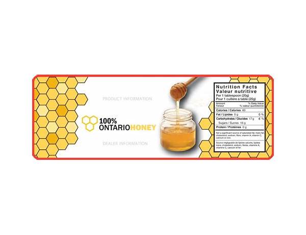 Premiun pure us honey food facts