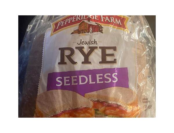 Presley's farms rye seedless bread nutrition facts