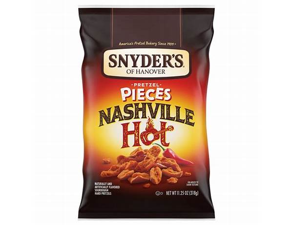 Pretzel pieces nashville hot food facts