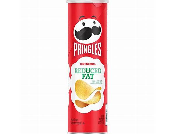 Pringles sabor original food facts