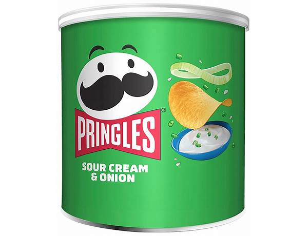 Pringles sour cream and onion small food facts