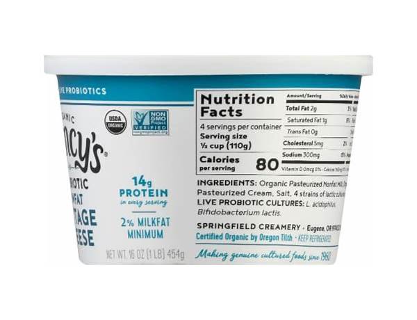 Priobiotic lowfat cottage cheese nutrition facts