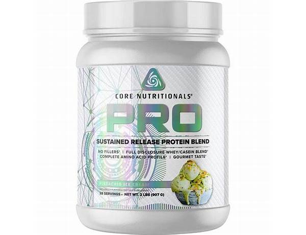 Pro sustained release protein blend ingredients