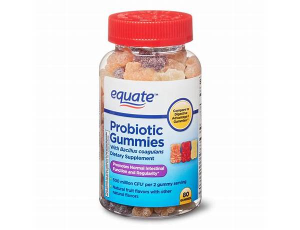 Probiotic gummies ingredients