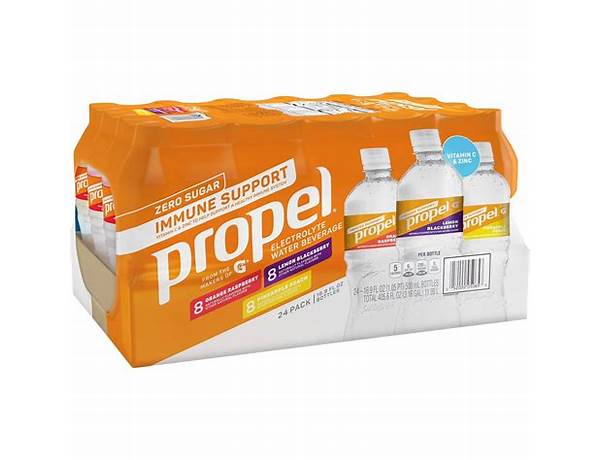 Propel variety pack food facts