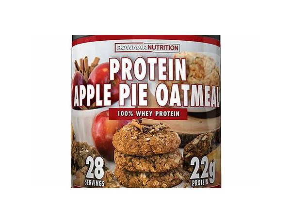 Protein apple pie oatmeal ingredients