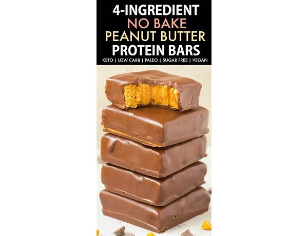 Protein bars peanut butter vegan paleo snacks food facts