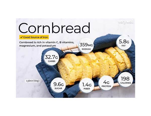 Protein cornbread food facts