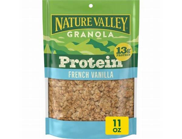 Protein french vanilla granola ingredients