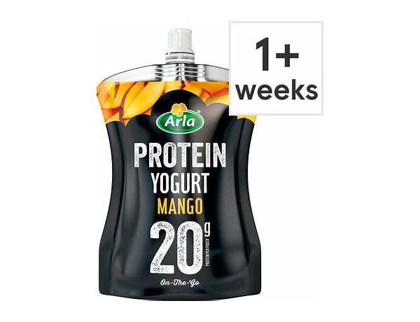 Protein mango pouch yogurt ingredients