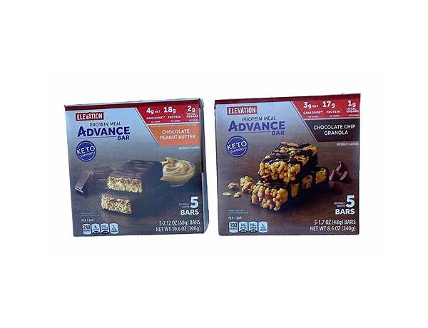 Protein meal advance bar food facts