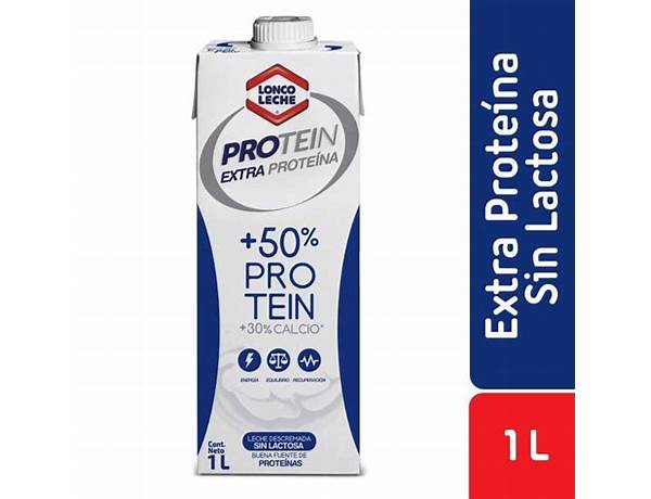 Protein milk extra proteina loncoleche food facts