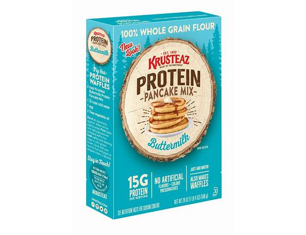 Protein pancake mix, buttermilk food facts