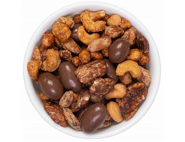 Protein praline with nut filling in chocolate cover food facts