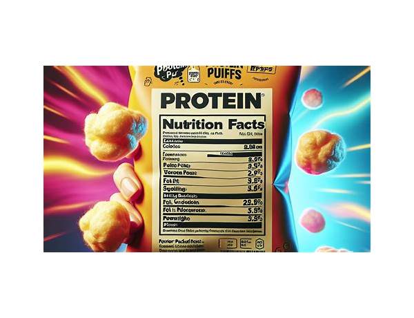 Protein puffs food facts