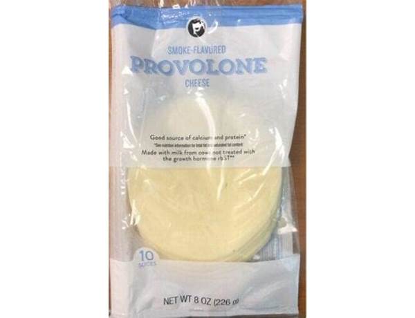 Provolone cheese with smoke flavor, smoke ingredients