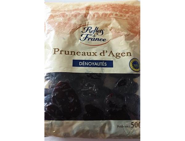 Pruneau d'agen food facts