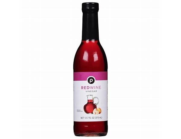 Publix red wine vinegar food facts