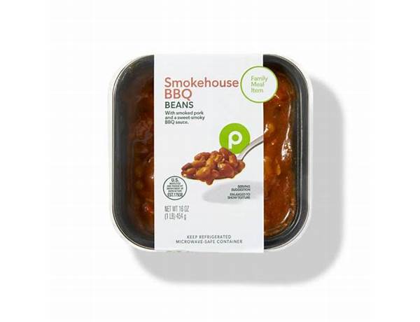 Publix smokehouse bbq beans food facts