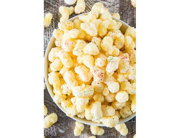 Puffed corn snack ingredients