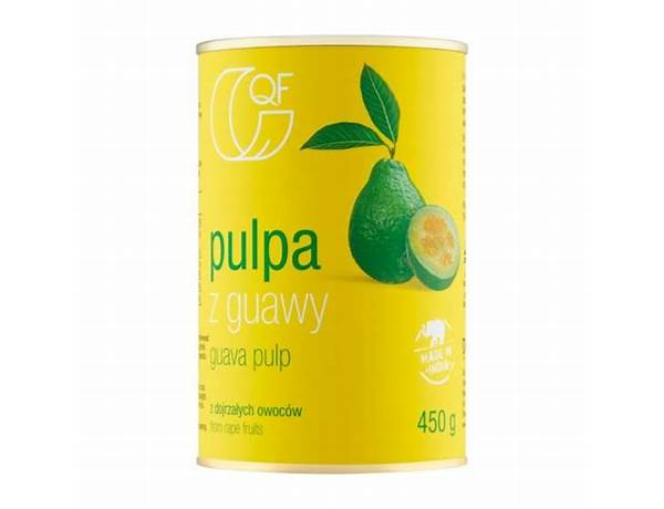 Pulpa z guawy nutrition facts