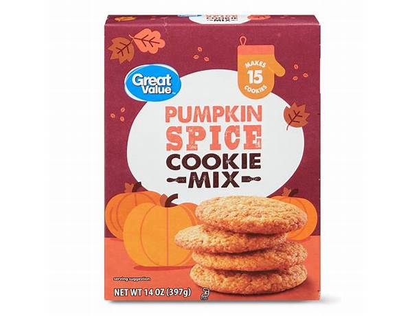 Pumpkin cookie mix food facts