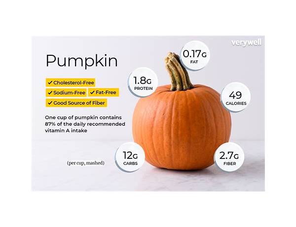 Pumpkin food facts