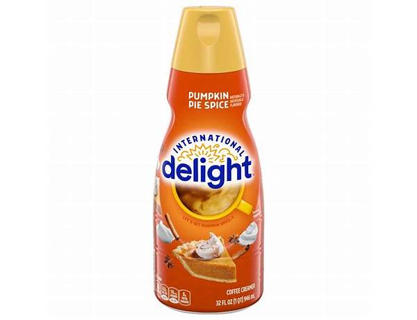 Pumpkin pie spice coffee creamer food facts