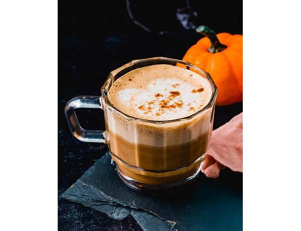 Pumpkin spice latte chilled espresso beverage, pumpkin spice latte food facts