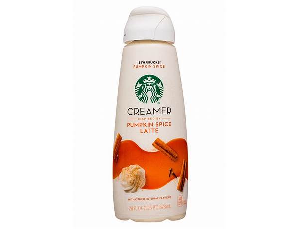 Pumpkin spice latte creamer food facts