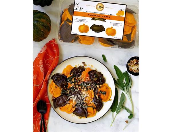 Pumpkins and bats cheese ravioli food facts