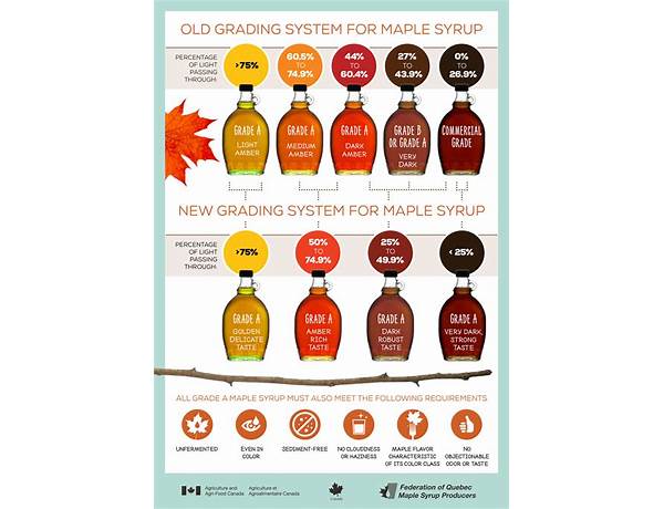 Pure grade a maple syrup food facts