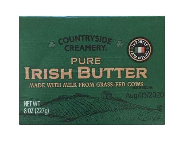Pure irish butter food facts