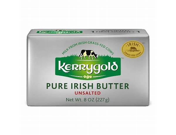Pure irish grassfed butter food facts