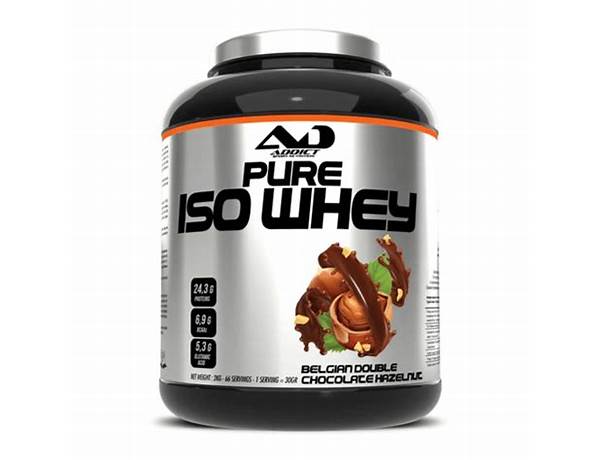 Pure iso whey food facts