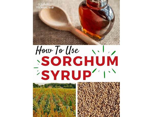 Pure sorghum syrup food facts