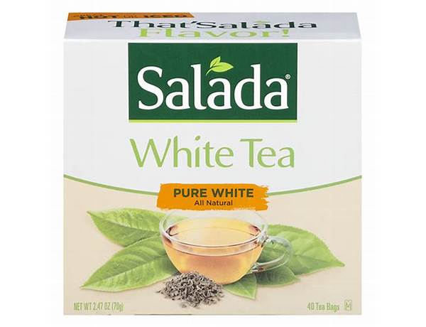 Pure white tea nutrition facts