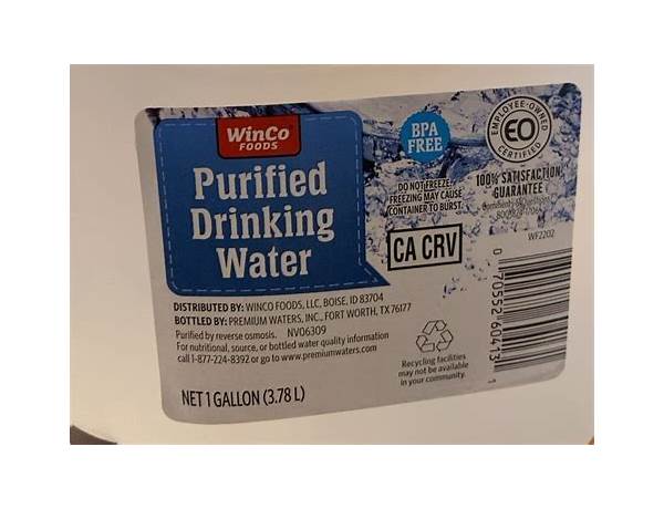 Purified Drinking Water, musical term