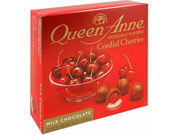 Queen ann cordial cherries food facts