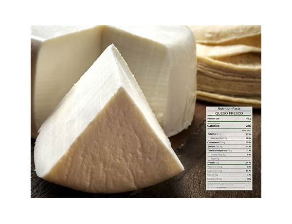 Queso fresco food facts