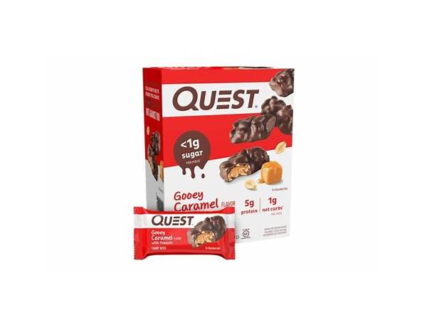 Quest gooey caramel singles ingredients