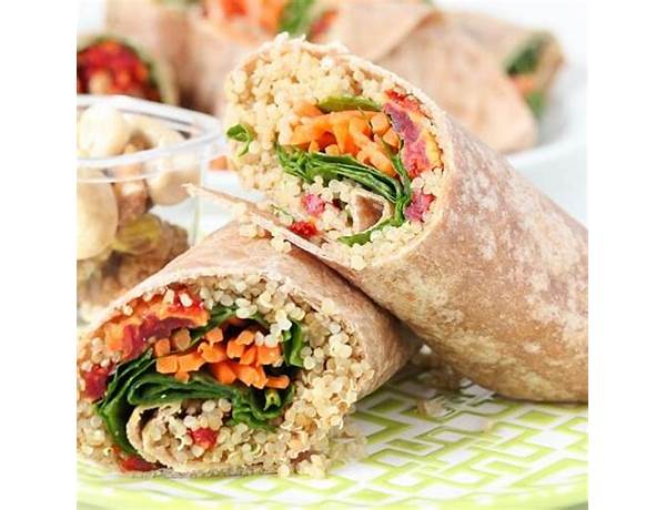 Quinoa wraps ingredients