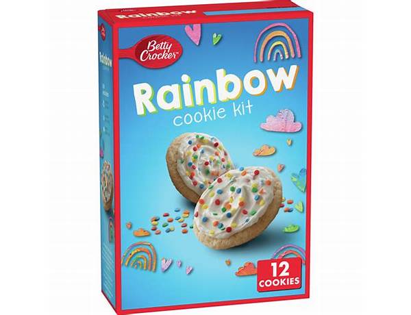 Rainbow cookie kit food facts